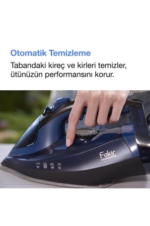 Fakir Flyjet Mavi 2600 W Buharlı Ütü SIFIR KUTUSUZ
