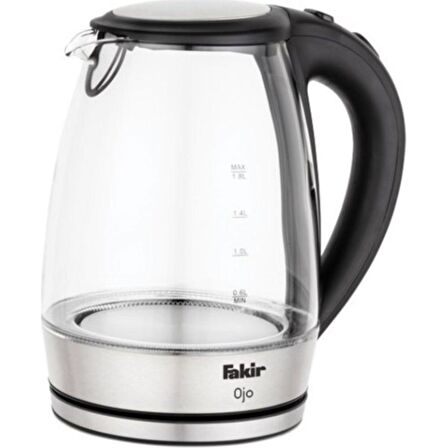 Fakir Ojo Işıklı Cam 1.8 Lt Kettle