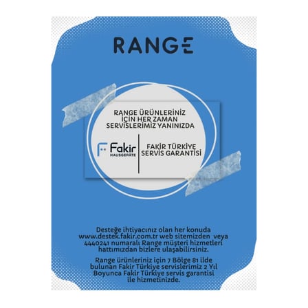 Range Rematrix 650W Dikey Süpürge Rose HEPA Filtreli Torbasız 2'si 1 Arada