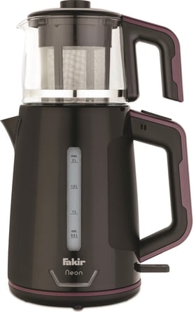 Fakir Neon 1800 W Cam Demlikli Plastik 2 lt Elektrikli Çay Makinesi 