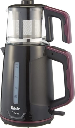 Fakir Neon 1800 W Cam Demlikli Plastik 2 lt Elektrikli Çay Makinesi 