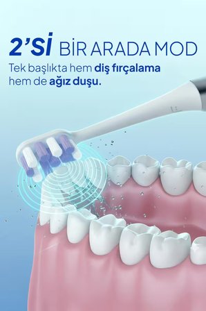 Fakir ProbiWash Go 2in1 Elektrikli Diş Fırçası-Ağız Duşu/İkisi Bir Teknoloji