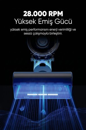 Inovac Ultra Kablosuz Şarjlı Dikey Süpürge Otomatik Toz Boşaltma İstasyonlu 500W