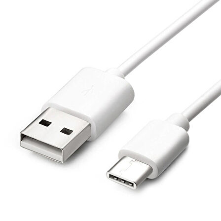 Ayt Type-C Usb Şarj ve Data Kablosu Beyaz 1 Metre