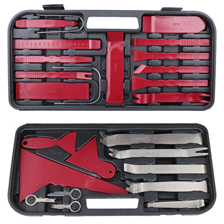 Ayt Carstar Hm-3698 Oto Araç İçi Ses Sistemi Lastik Kapı Sökme Düzeltme Çıkartma Aparatı Torpido Sökücü
