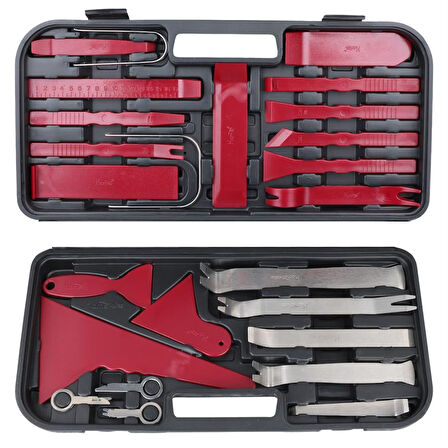 Ayt Carstar Hm-3698 Oto Araç İçi Ses Sistemi Lastik Kapı Sökme Düzeltme Çıkartma Aparatı Torpido Sökücü