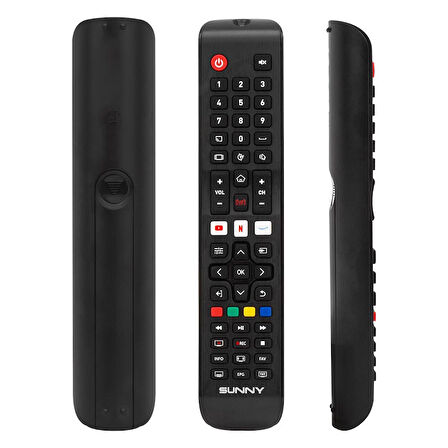 Weko Sunny Axen Wood Hi Level Uyumlu Lcd Led Tv Kumandası Uzaktan Kumanda