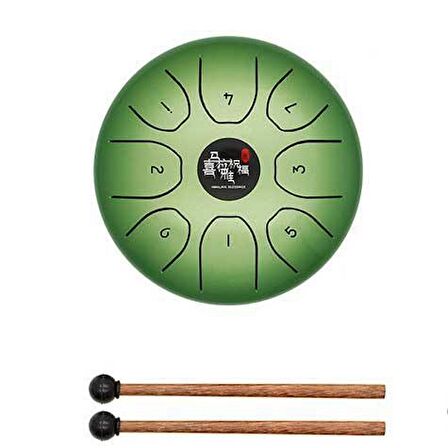 Himalaya Blessing 14cm Steel Tongue Drum BQ55JGR