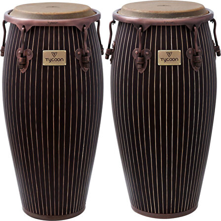 Tycoon 11''+11.75'' Master Hand Crafted Pinstripe Conga Seti (HANDCRF2ACT1S)