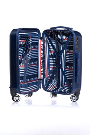 U.S. POLO ASSN. PLVLZ21277-M LACİVERT UNISEX ORTA BOY BAVUL