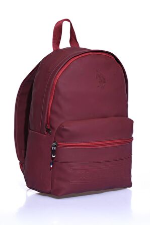 U.S. POLO ASSN. PLÇAN22233 Bordo Unisex Sırt Çantası