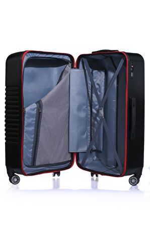 . PLVLZ22831A Siyah Unisex Büyük Boy Bavul