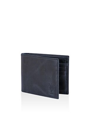 U.S. POLO ASSN. PLCUZ23757 Crazy Siyah Erkek Cüzdan ve Kartlık