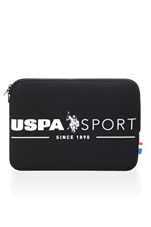 U.S. POLO ASSN. PLEVR23688 Siyah-Beyaz Unisex Tablet Çantası