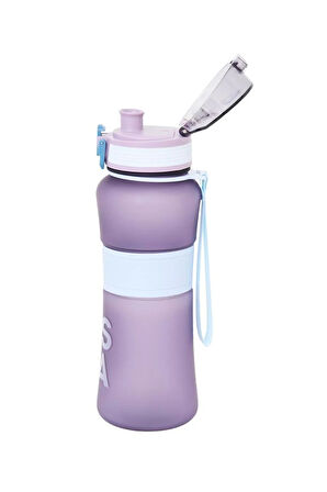 U.S. Polo Assn. 650 ml Matara Suluk Su Şişesi Mor