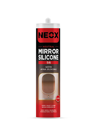 Neox Ayna Silikonu Şeffaf Nötr Silikon 310g
