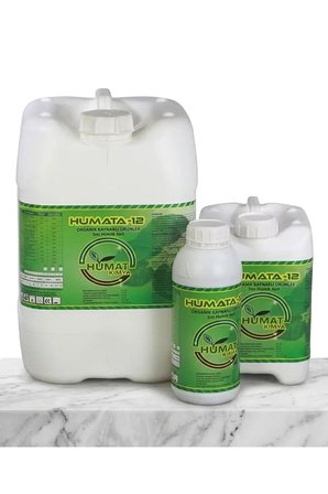 Humata 12 (HUMİK FULVİK ASİT - LEONARDİT MENŞELİ) Organik Sıvı Gübre 1 Litre