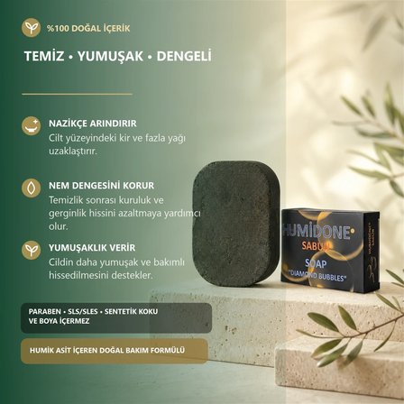 Humidone Humik Asitli Katı Sabun 100 G