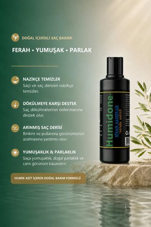 Humidone Humik Asitli Siyah Şampuan