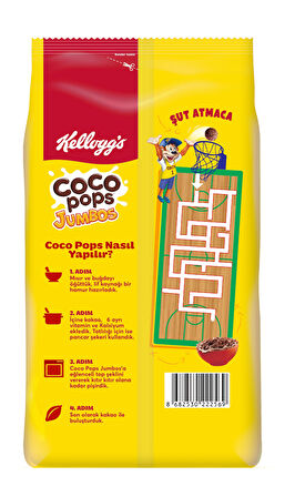 Coco Pops Jumbos BTS 700 gr Mısır Gevreği, Lif, Demir Ve 6 Vitamin içerir