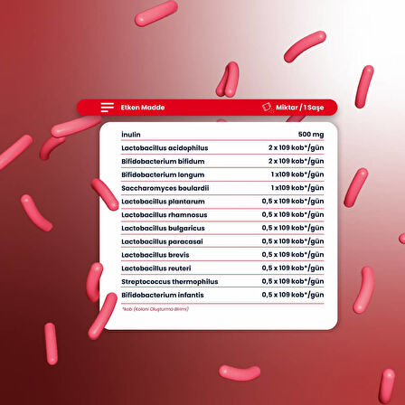 Smart Caps Probiyotik & Prebiyotik 30 Saşe