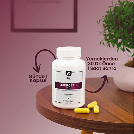 Smartcaps Quercetin 500 mg 30 Kapsül