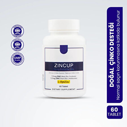Smart Caps ZincUP Çinko 60 Tablet