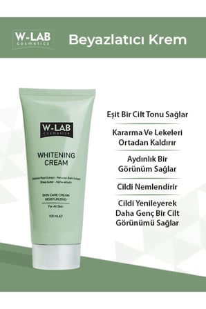 W-Lab Cosmetics Madeleb Cilt Bakım Kremi 40 ml ve Beyazlatıcı Krem 100 ml Set