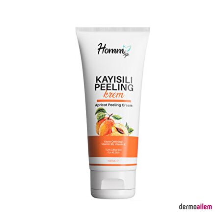 Homm Life Kayısılı Peeling Krem