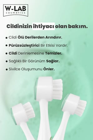 W-Lab Cosmetics Yüz Temizleme Fırçası