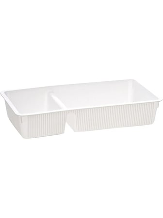 Porsima Wh-72 Çekmece İçi İki Bölmeli Çok Amaçlı Organizer Beyaz