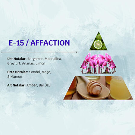 David Walker AFFACTION E15 50ML Meyve Erkek Parfüm