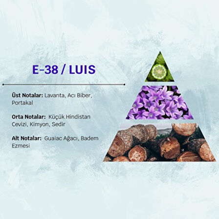 David Walker LUIS E38 50ML Meyve&Baharat Erkek Parfüm