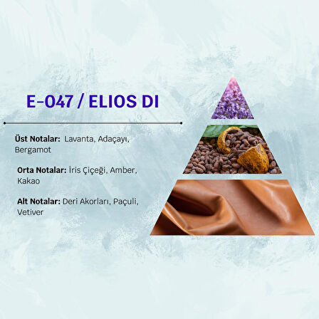 David Walker ELIOS  DI E47 50ML  Çiçek&Baharat  Erkek Parfüm