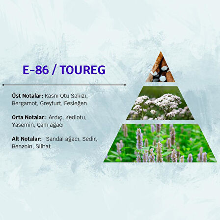 David Walker TOUREG E86 50ML Odunsu  Erkek Parfüm