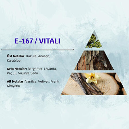 David Walker VITALI E167 50ML Oryantal  Erkek Parfüm