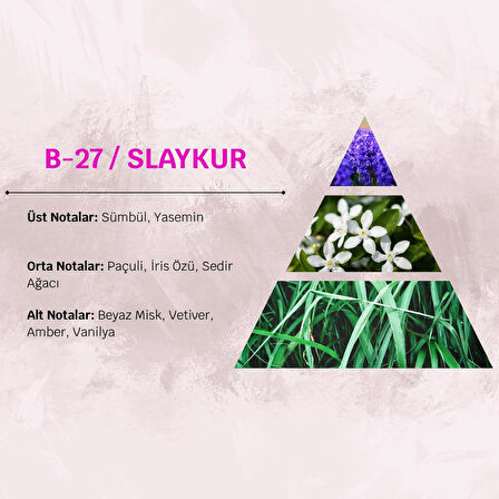 David Walker SLAYKUR B27 50ML Çiçek&Oryantal Kadın Parfüm