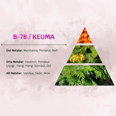 David Walker KEUMA B78 50ML Oryantal Kadın Parfüm