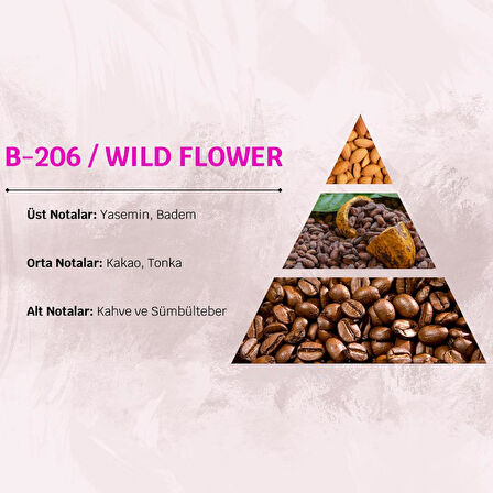 David Walker WILD FLOWER B206 50ML Oryantal Kadın Parfüm
