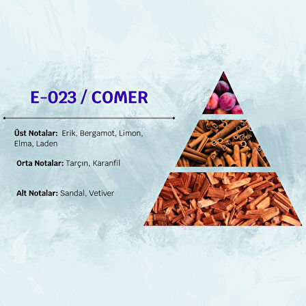 David Walker COMER E23 100ML Odunsu&Baharat Erkek Parfüm