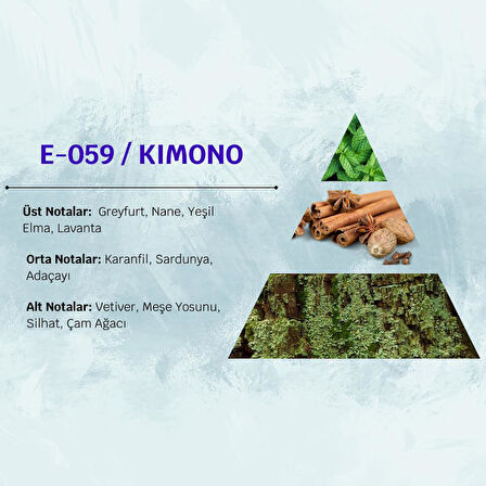 David Walker KIMONO E59 100ML Ferah  Erkek Parfüm