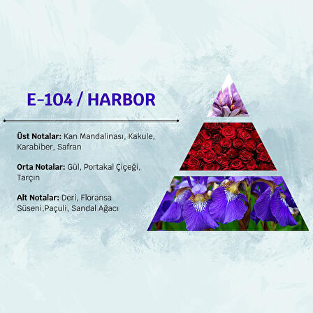 David Walker HARBOR E104 100ML Ferqah&Baharat  Erkek Parfüm