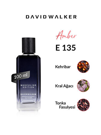David Walker E135 Vipss 100 ml Erkek Parfüm | Amber
