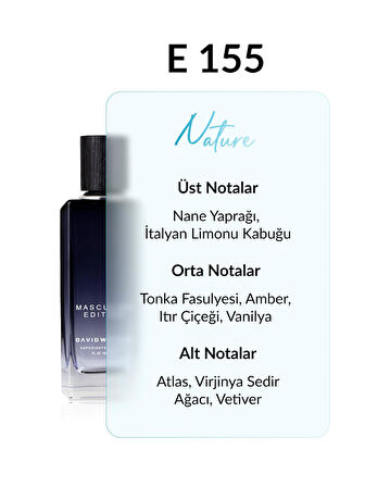 David Walker E155 Looms 100 ml Erkek Parfüm | Nature