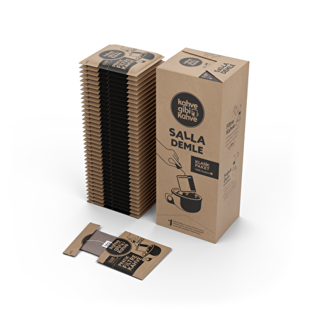 Kahvegibikahve Orta İçim Fiber Filtre Filtre Kahve 36 x 95 gr