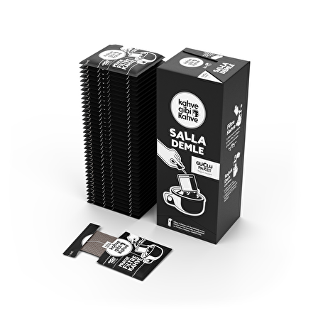 Kahvegibikahve Sert İçim Fiber Filtre Filtre Kahve 36 x 95 gr