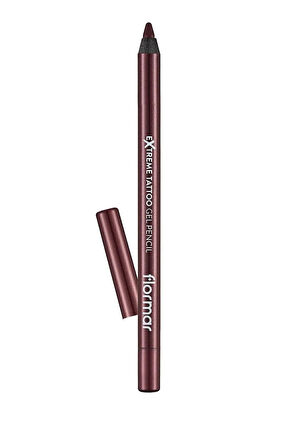 Mat Kalıcı Göz Kalemi (BORDO) - Extreme Tattoo Gel Pencil - 005 Very Berry - 8682536028875