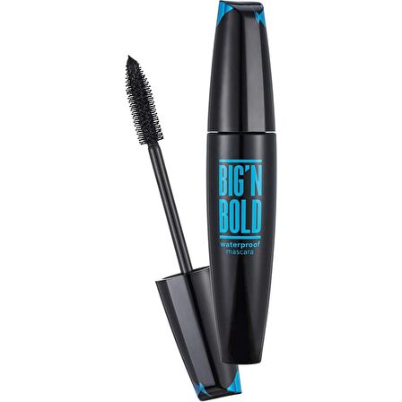 Suya Dayanıklı Hacim Veren Maskara (Siyah) - Big N Bold Mascara - 002 - 8682536040419