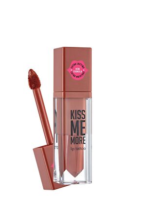 Uzun Süre Kalıcı Mat Ruj - Kiss Me More-019 Caramel-8682536040860