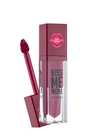 Kiss Me More Yüksek Pigmentli & Mat Bitişli Nemlendirici Likit Ruj